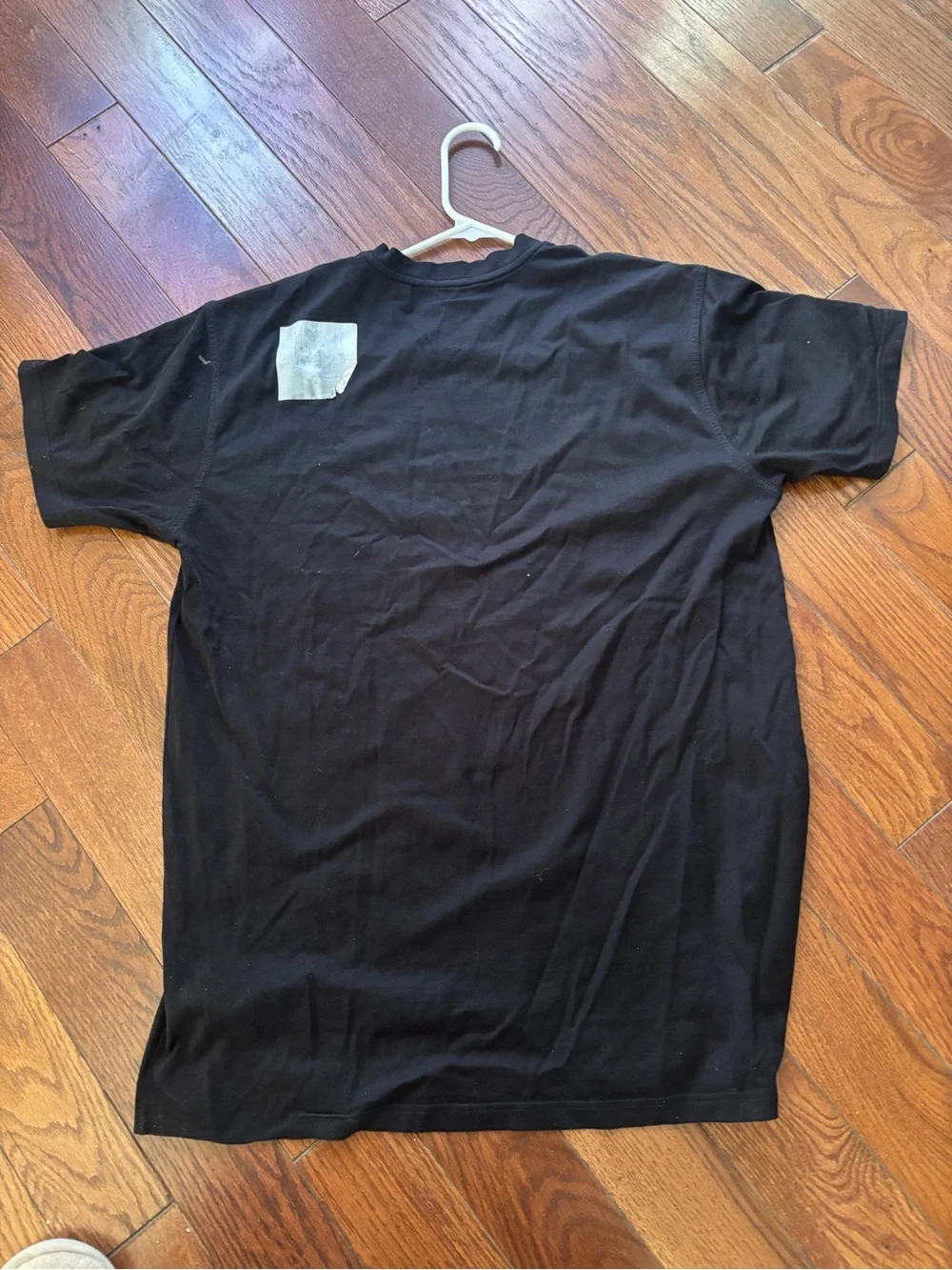 Burberry Black Tee with Fawn Patch